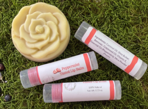 Lip Balm and Moisturizing Flower Bar